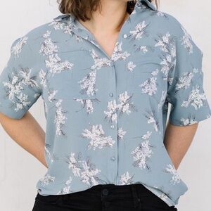 OAT NEW YORK - Button Down Short Sleeved Blouse